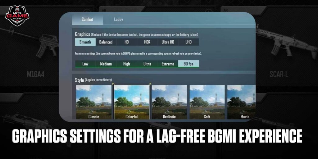 Lower Graphics Settings: